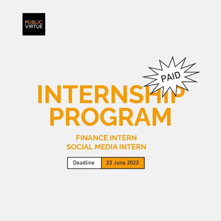 Social Media Intern and Finance Intern